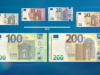 Apgrozībā nonāk jaunās 100 un 200 eiro banknotes